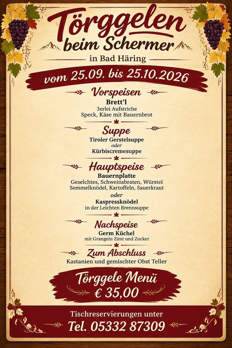 Törggele Abende